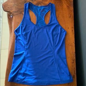 LULULEMON RACERBACK TANK- BLUE